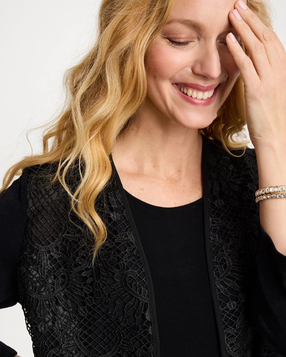 Travelers Black Travelers™ Collection Lace Jacket