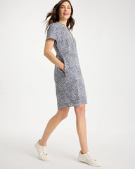 Blue Muse Zenergy® UPF Crochet Contrast Trim Dress