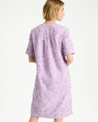 Orchid Mist 3D Floral Dress