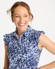 Amparo Blue Zenergy® UPF Ruffle Dress