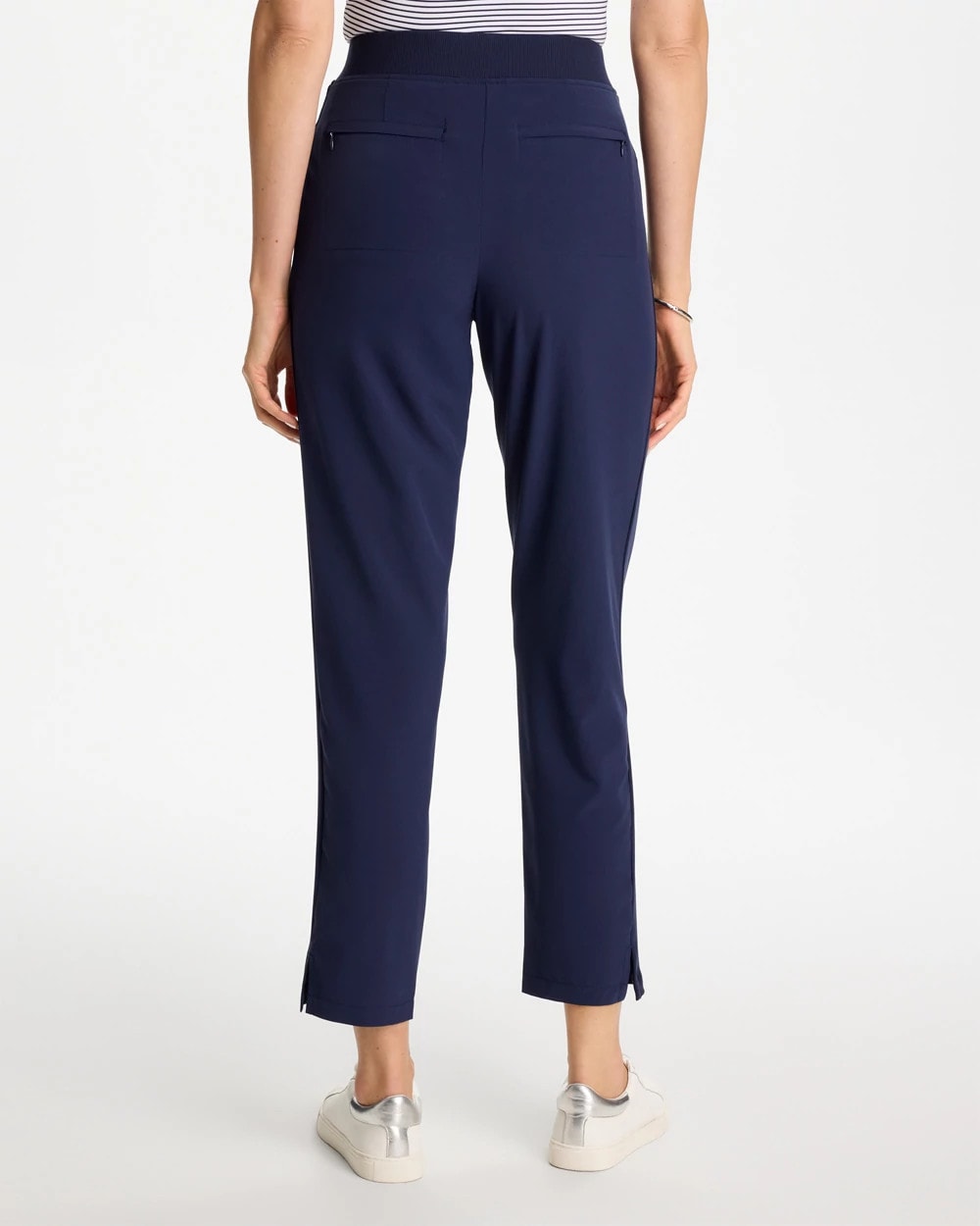 Passport Blue Zenergy® UPF Rib Mix Ankle Pants