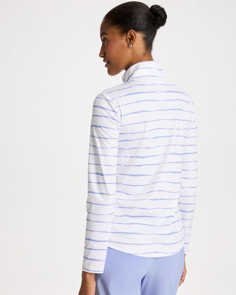 Blue Muse Zenergy® UPF Caviar Half Zip