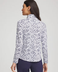 Passport Blue Zenergy® UPF Palma Pullover
