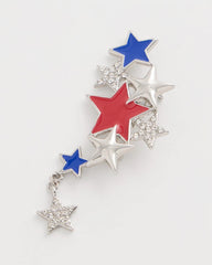 Multi Americana Star Brooch