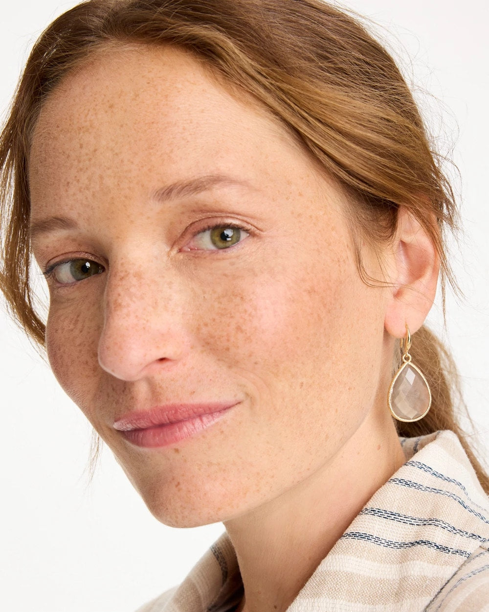 Neutral Neutral Teardrop Earrings