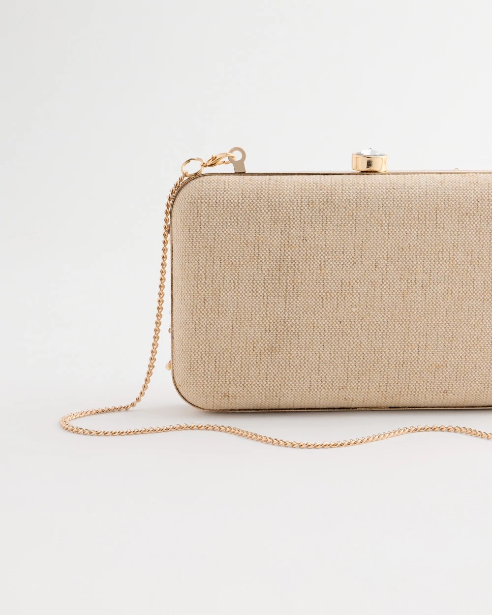 Natural Shell Embellished Clutch