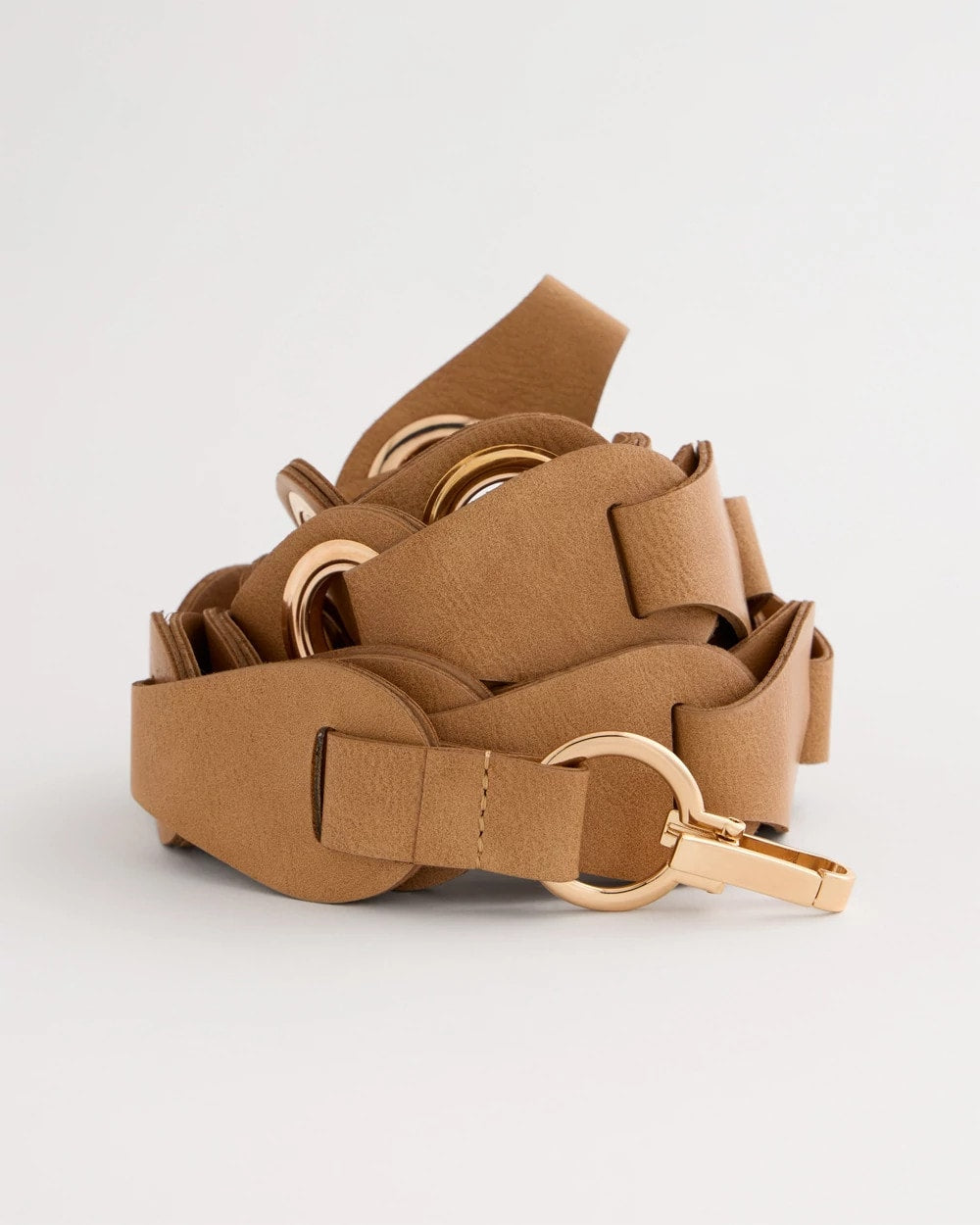 Brown Grommet Belt