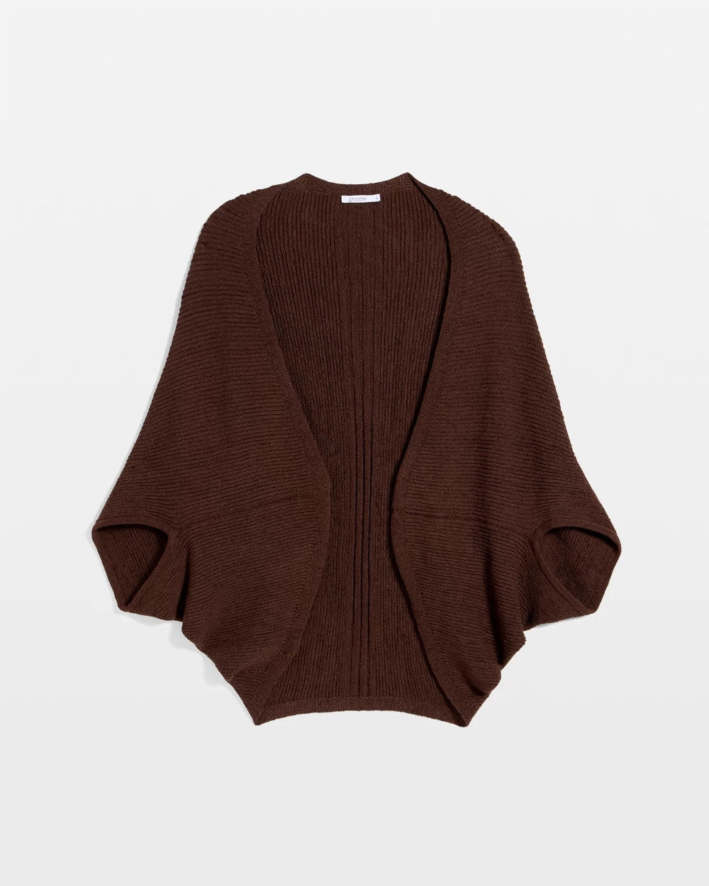Deep Brown Knit Cocoon