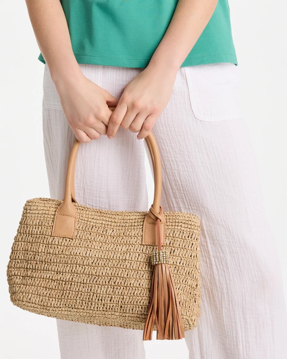 Natural Chico's x Romi Tokyo Handbag