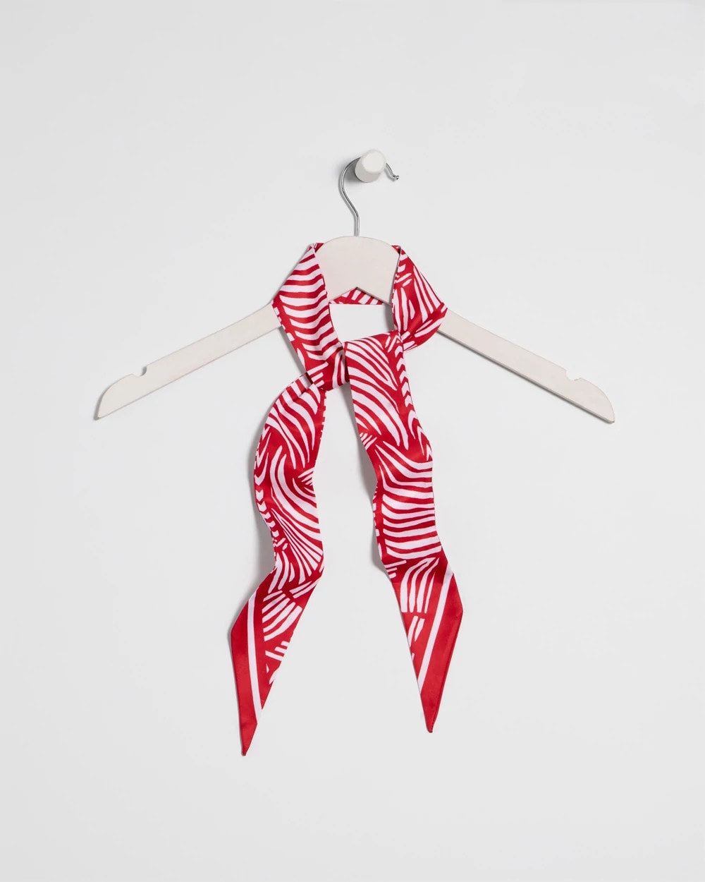 Cherry Lush Printed Skinny Scarf