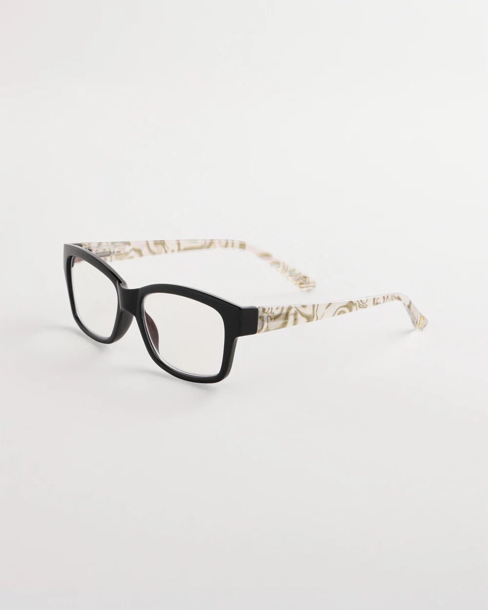 Black Black Square Shell Readers