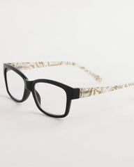 Black Black Square Shell Readers