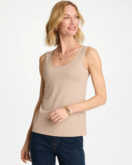Soft Latte Microfiber Tank