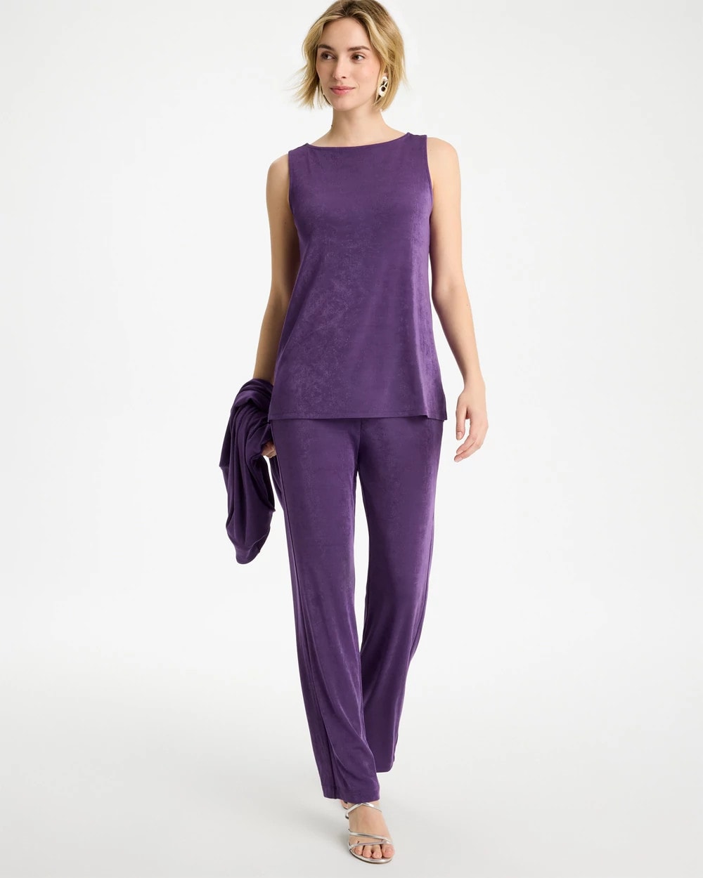Rich Amethyst Travelers™ Side-Slit Tank