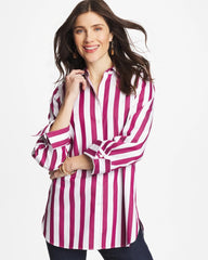 Gladiolus No Iron™ Stretch Striped Shirt