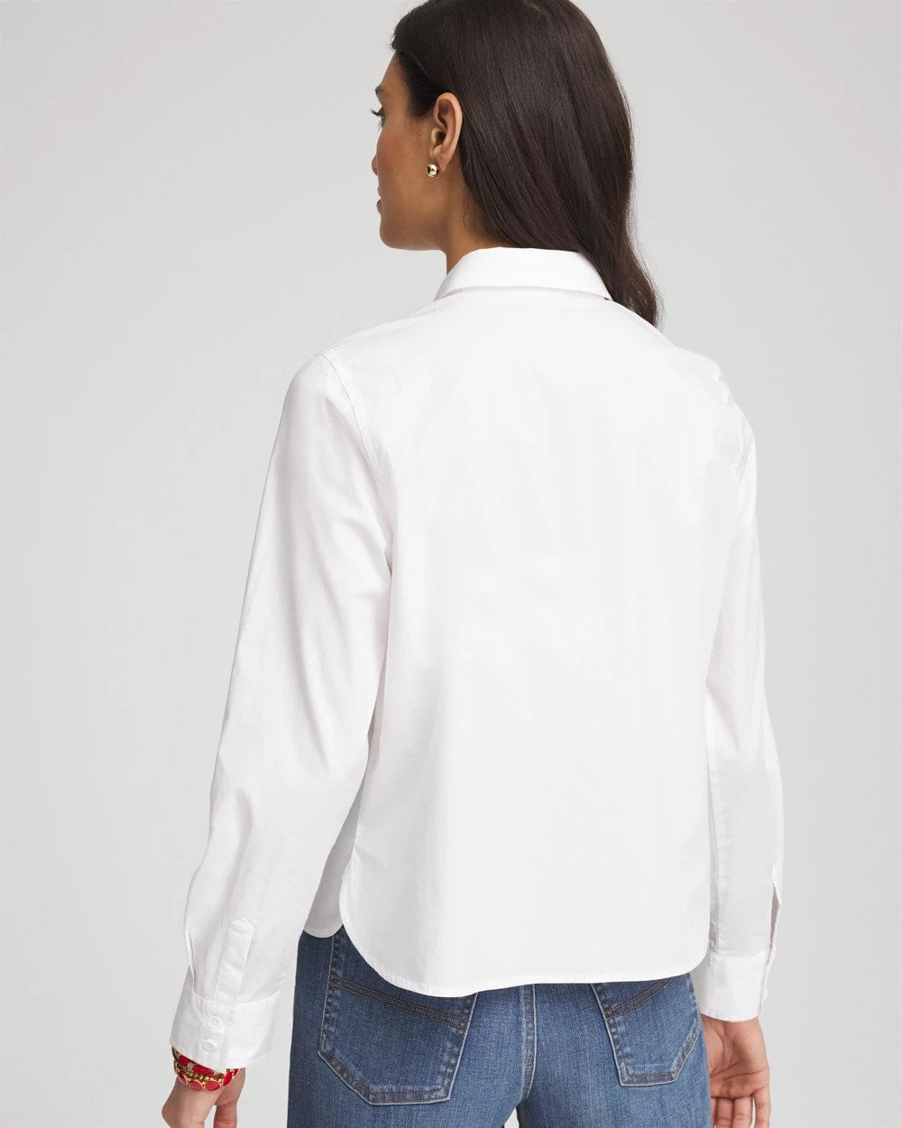 Alabaster Crystal Heart Poplin Shirt