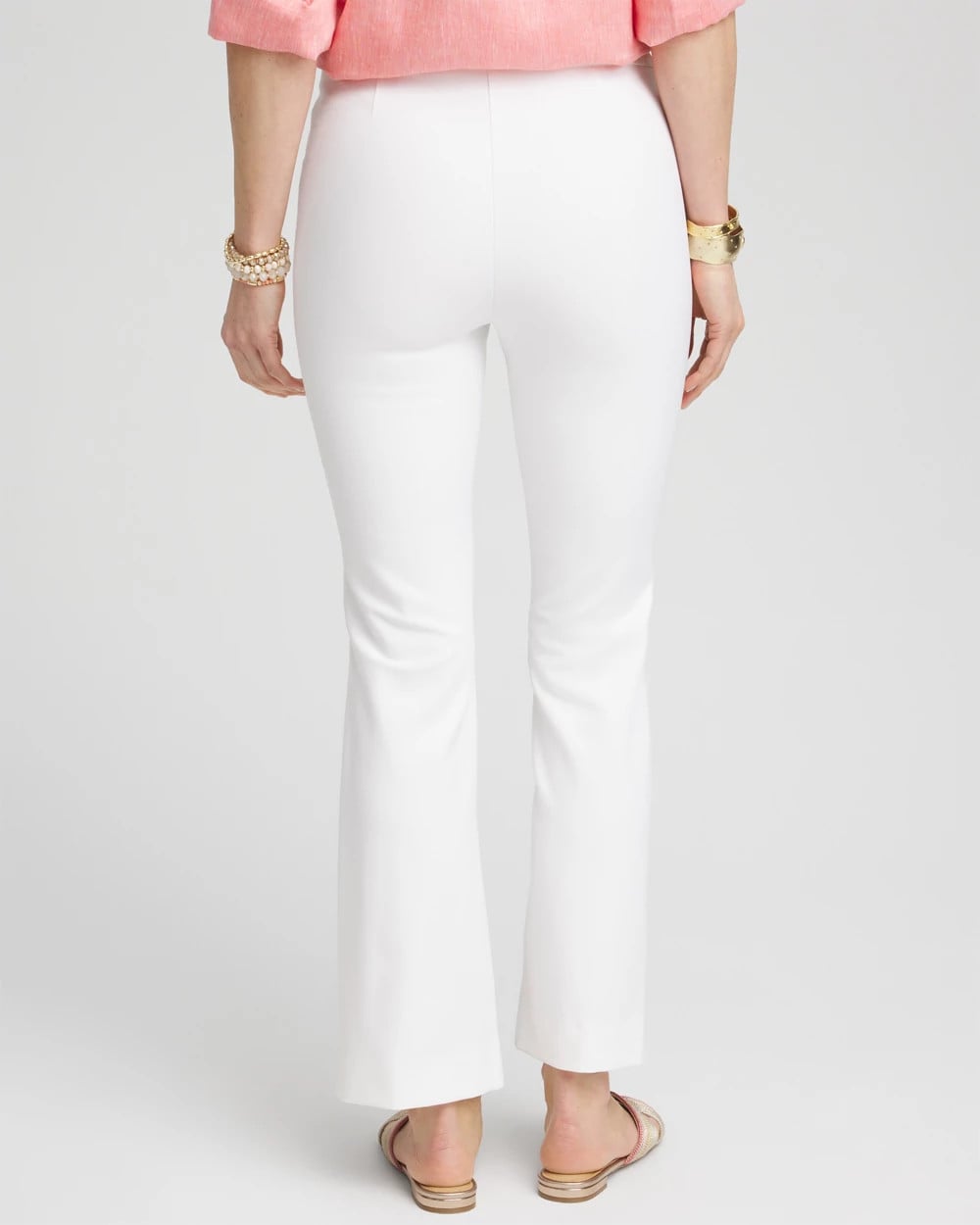 Alabaster Lightweight Juliet Flared Ankle Pants