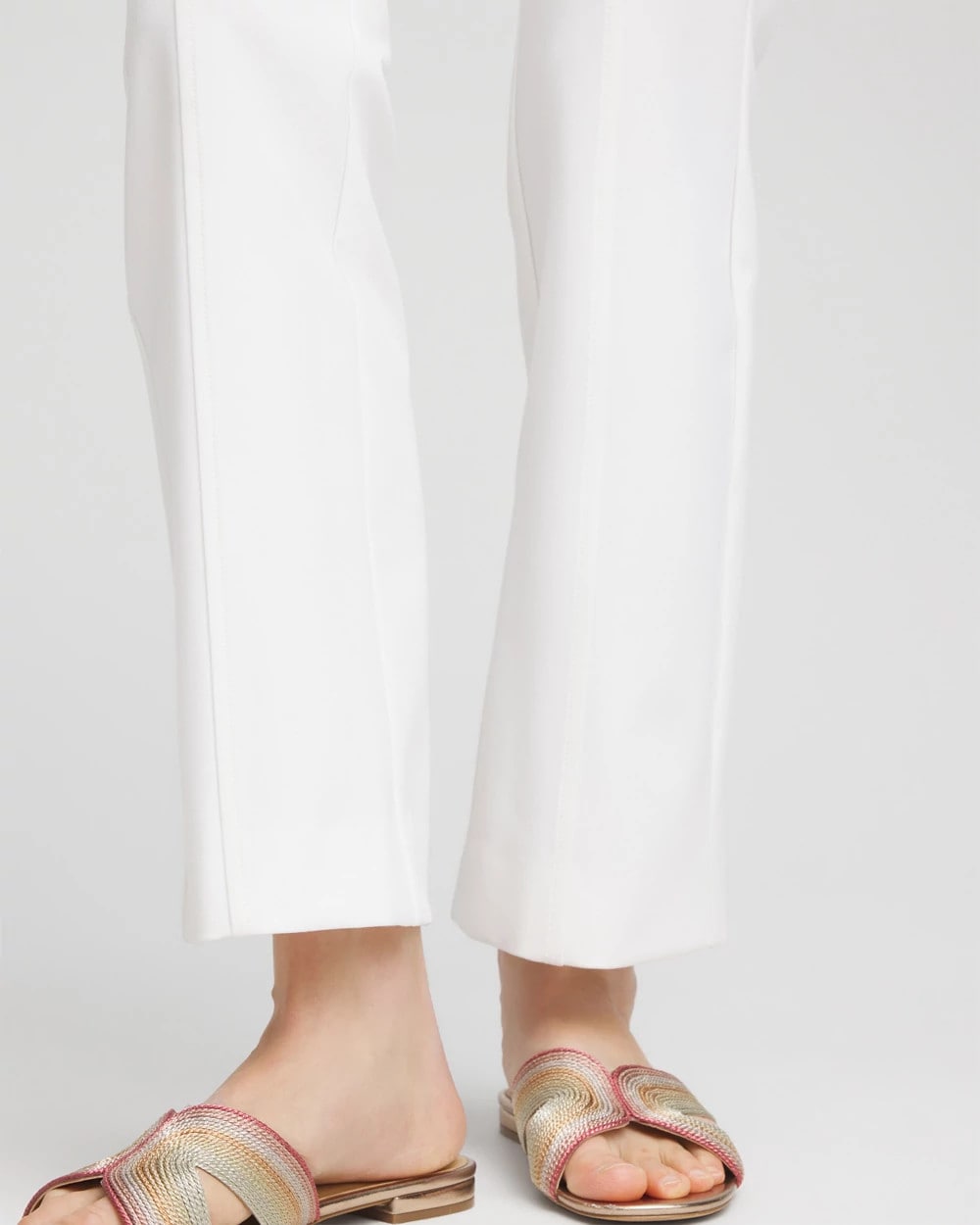 Alabaster Lightweight Juliet Flared Ankle Pants