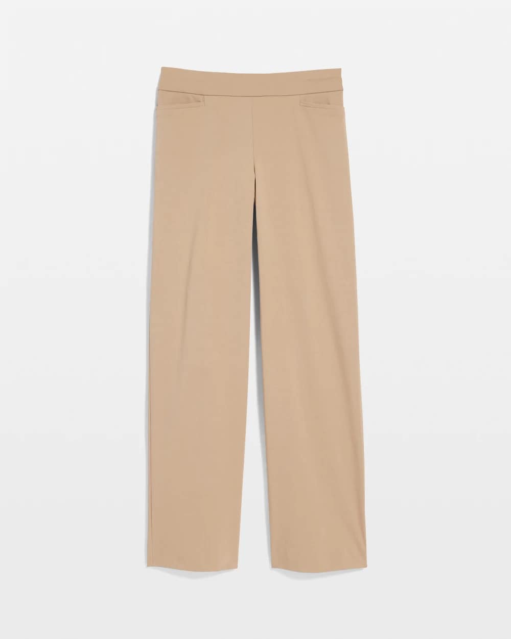 Cattail Brown Brigitte™ Slim Wide-Leg Pants