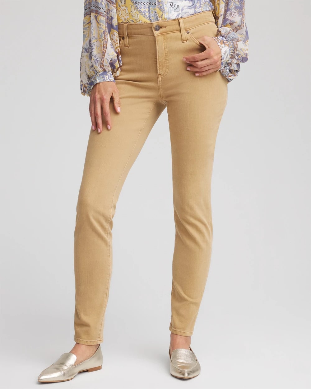 Cafe Aroma Girlfriend Slim Ankle Jeans