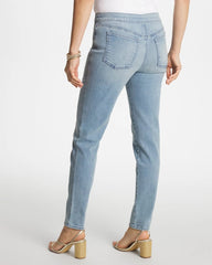 Printemps Indigo Pull-On Slim Ankle Jeggings