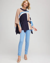 Tidal Blue Modern Pull-On Ankle Jeggings