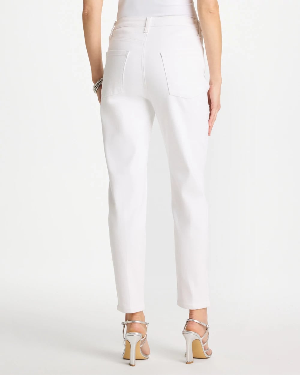 Alabaster Skinny Ankle Jeans