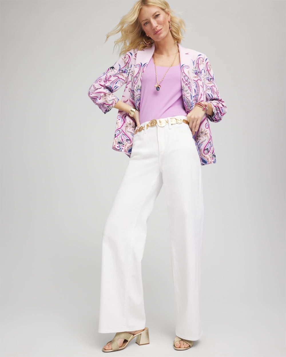 Alabaster So Slimming® High-Rise Wide-Leg Jeans