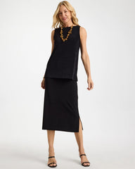 Travelers Black Travelers™ Midi Skirt
