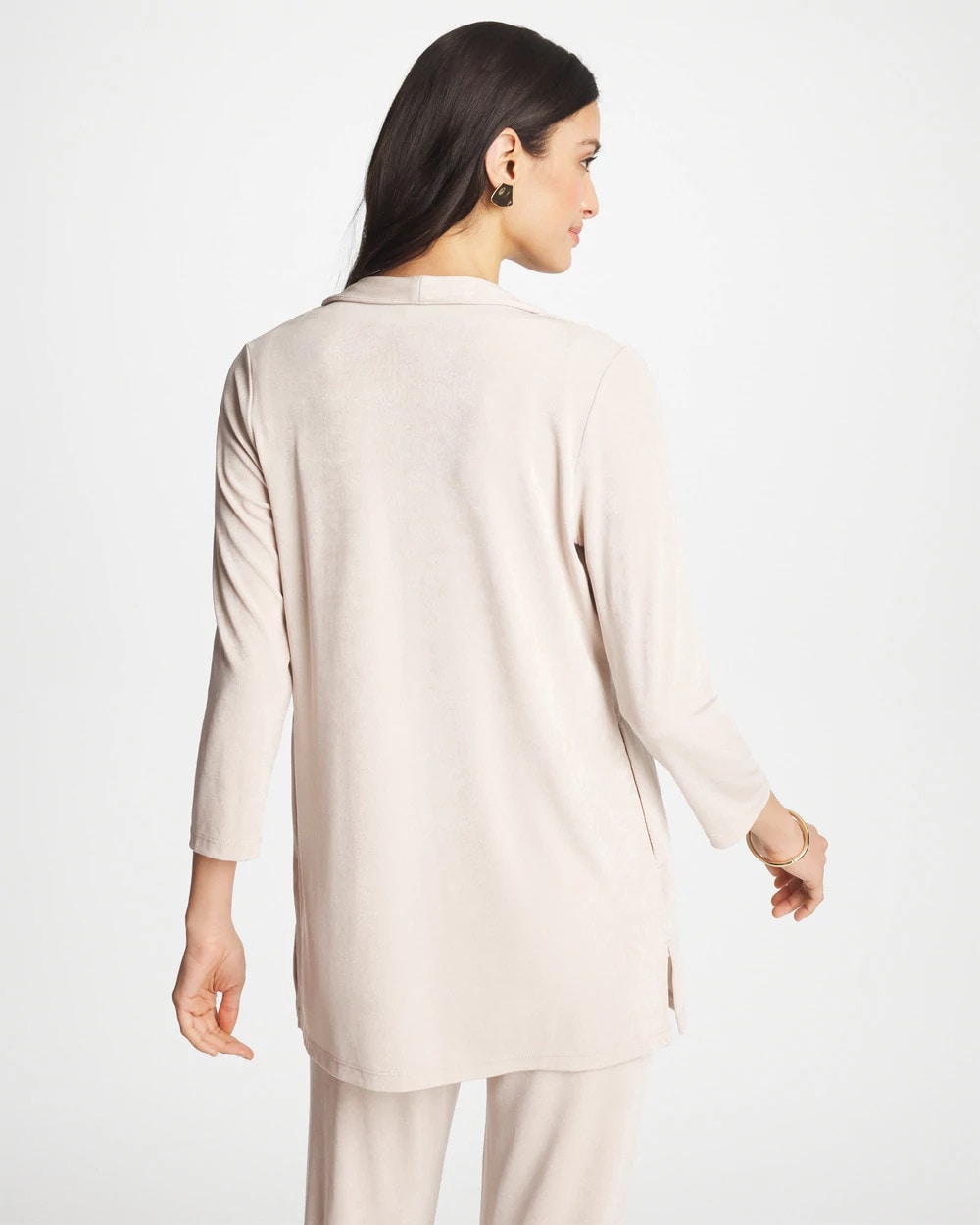 Smokey Taupe Travelers™ Classic Long Jacket