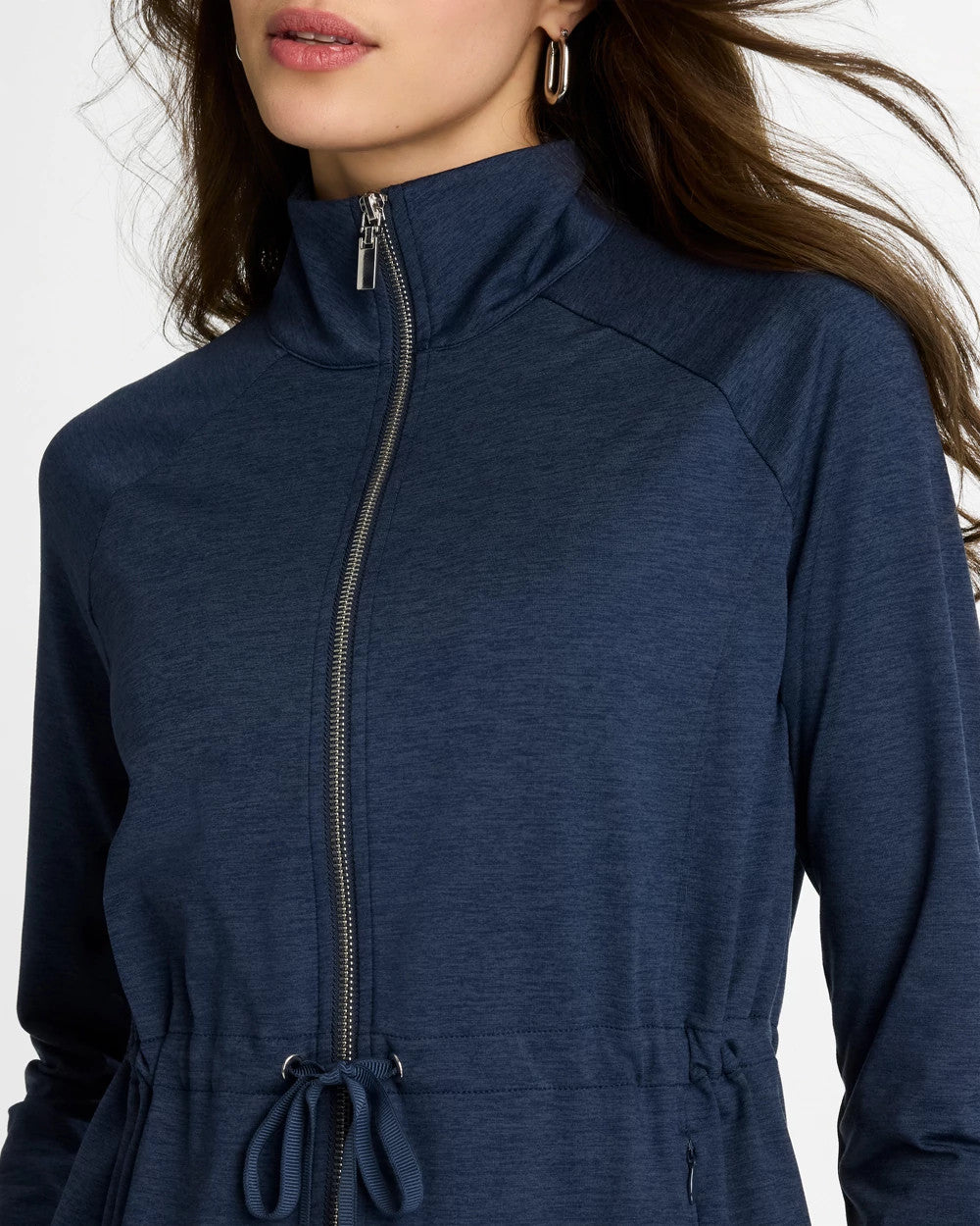 Passport Blue Zenergy® Cloud Mockneck Jacket