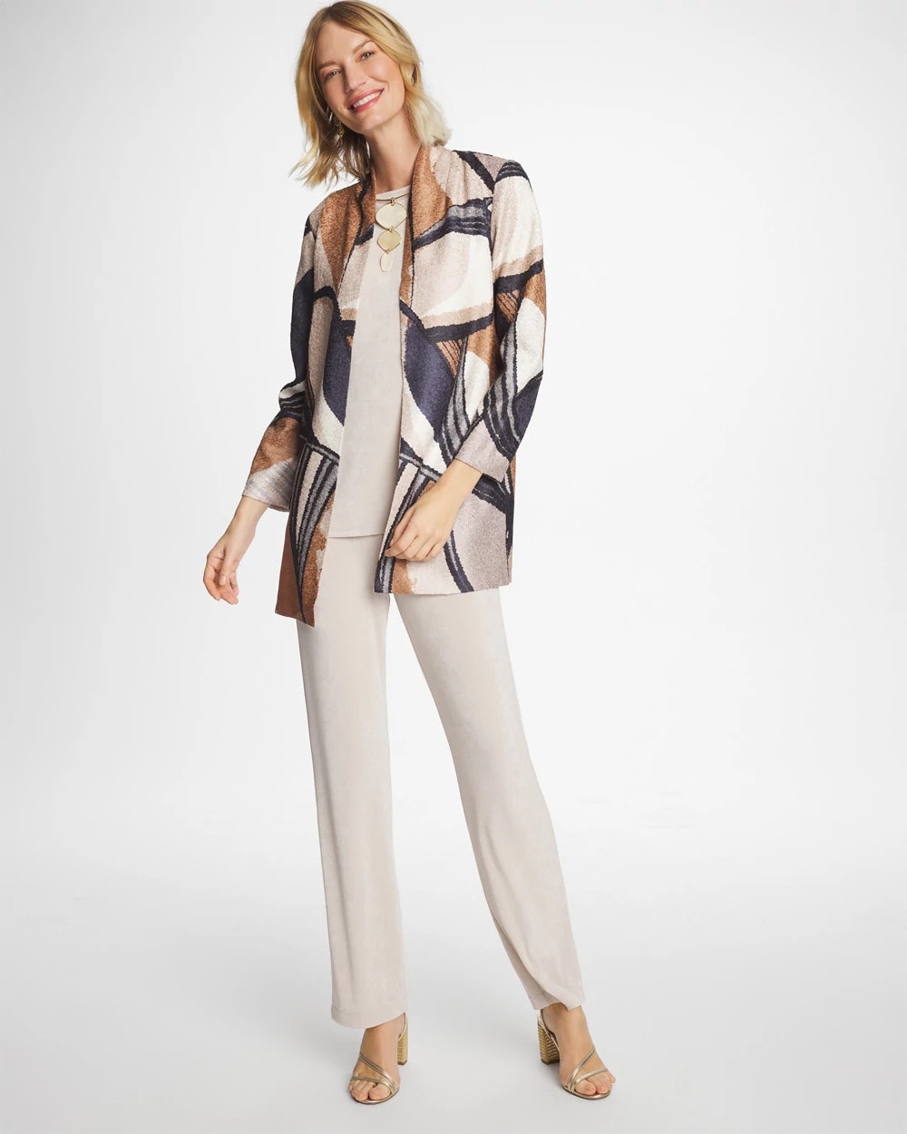 Soft Slate Travelers™ Waverly Reversible Crushed Jacket