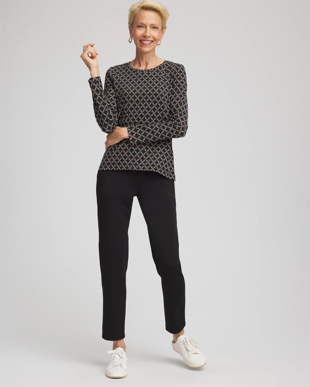 Black Zenergy® Weave Top