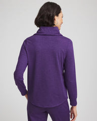 Purple Elixir Zenergy® Cloud Cowlneck Top