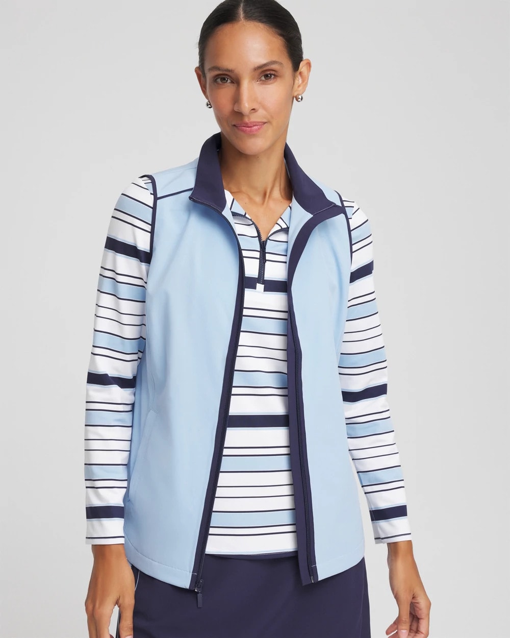 Crystal Topaz Zenergy® UPF Contrast Vest