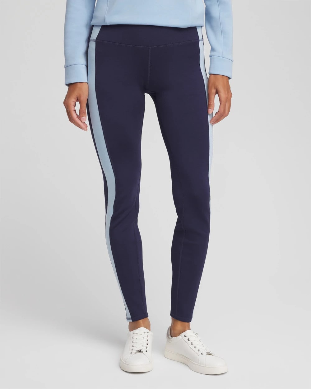 Passport Blue Zenergy® Soft Topaz Contrast Leggings