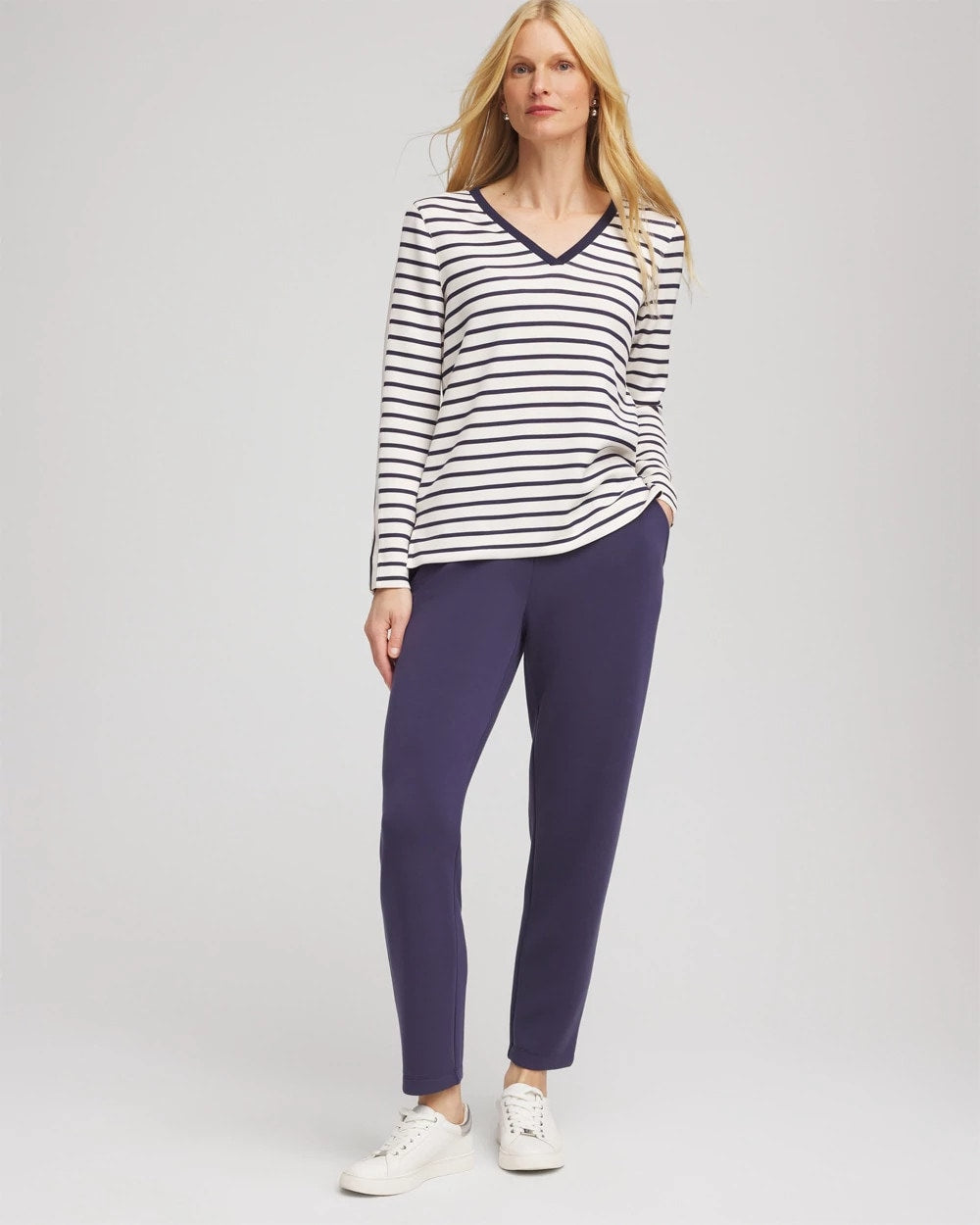 Passport Blue Zenergy® Soft Striped Top
