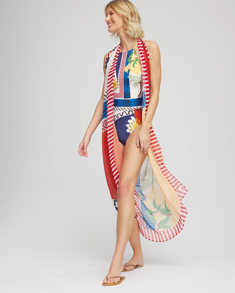 Multi Print Gottex Positano Pareo