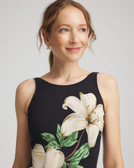 Black/Neutral Gottex Yuri Flower One Piece