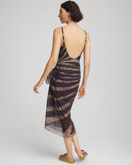 Black/Brown Gottex Desert Queen Pareo