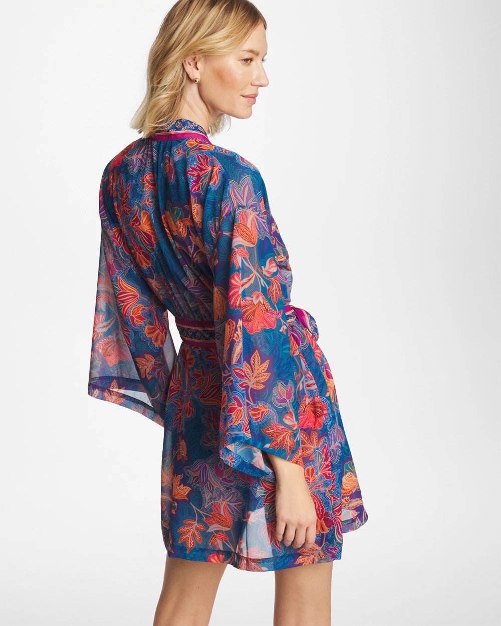Multi Print Miraclesuit® Decoupage Kimono