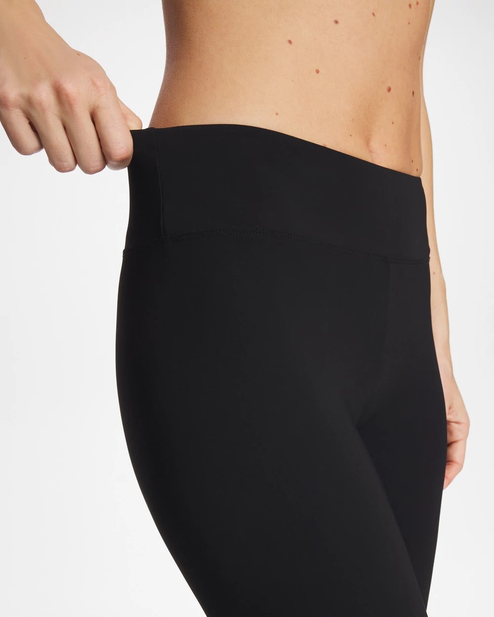 Black Gottex Basic Solid High Waist Shorts