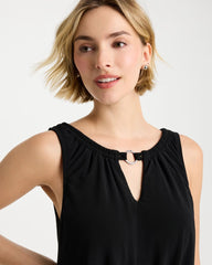 Black Magicsuit® Effie Solid Swim Dress
