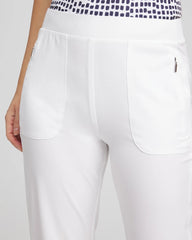 Alabaster Zenergy® UPF Bungee Neema Cropped Pants