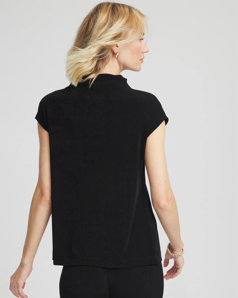 Travelers Black Travelers™ Mockneck Top