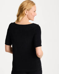 Travelers Black Travelers™ Jewelry Detail Top
