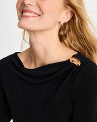 Travelers Black Travelers™ Jewelry Detail Top