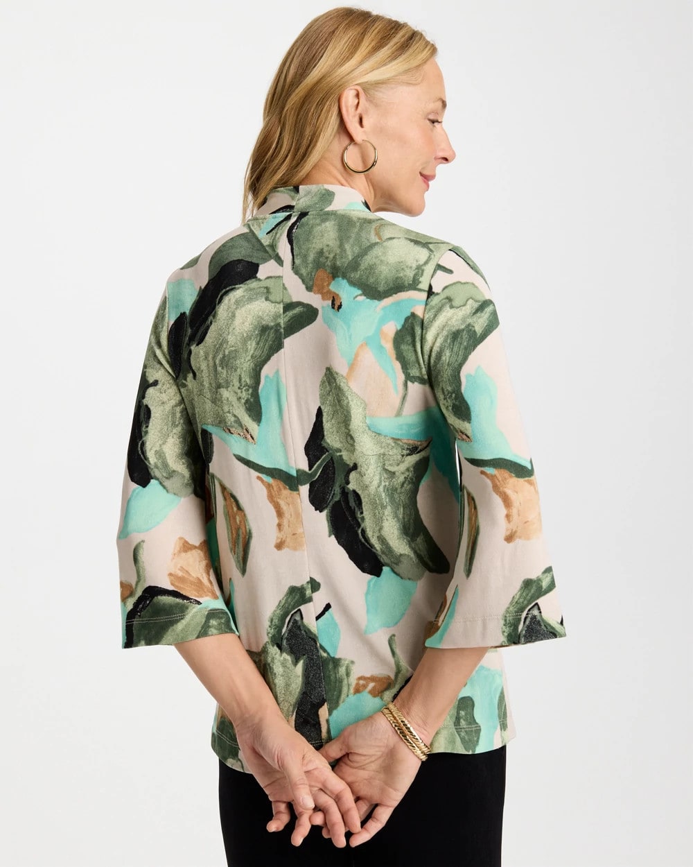 Kelp Forest Travelers™ Bloom V-Neck Kimono Top