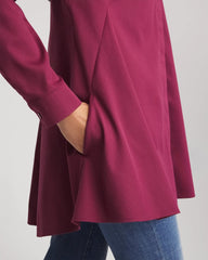 Deep Chianti No Iron™ Pocketed Tunic