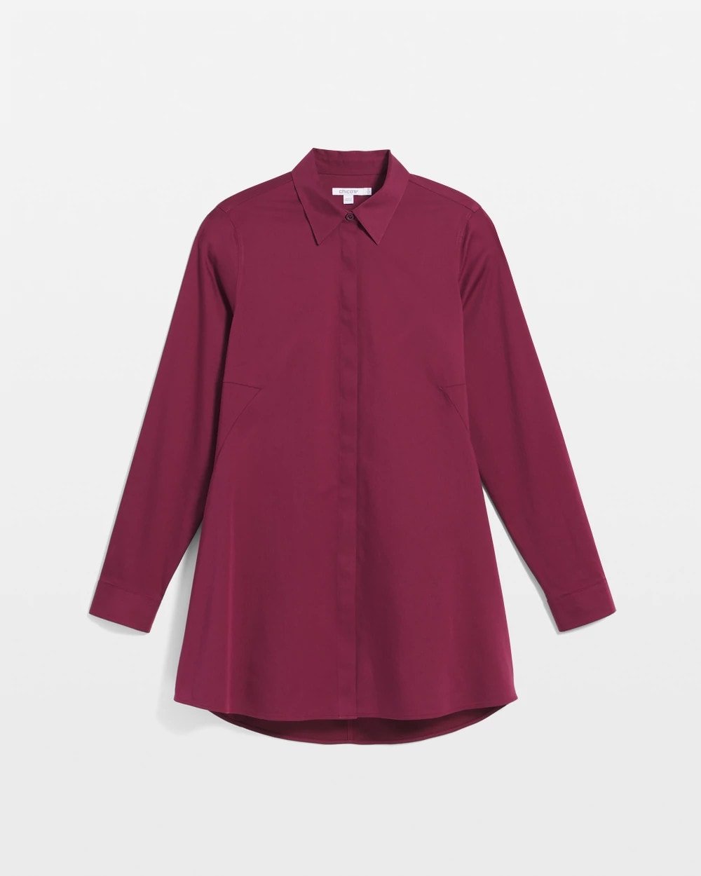Deep Chianti No Iron™ Pocketed Tunic